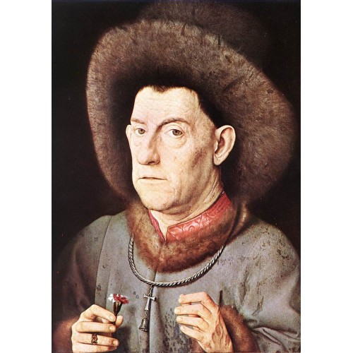 Portrait of a Man with Carnation