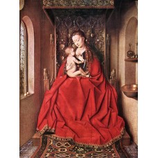 Suckling Madonna Enthroned