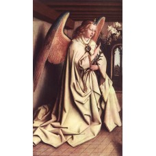 The Ghent Altarpiece Angel of the Annunciation