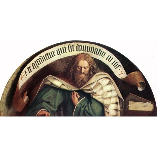 The Ghent Altarpiece Prophet Micheas