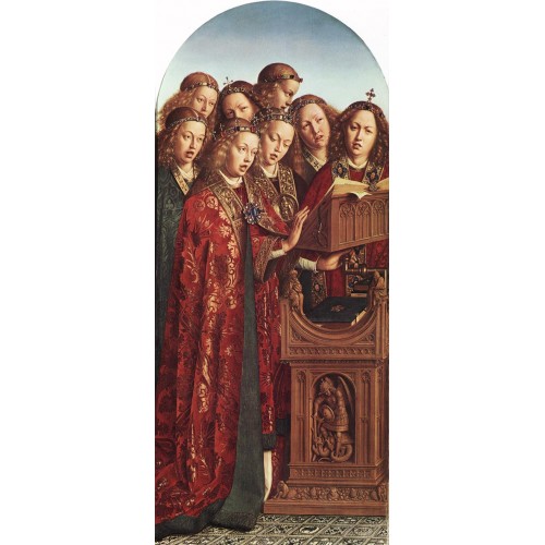 The Ghent Altarpiece Singing Angels