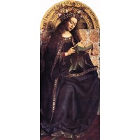 The Ghent Altarpiece Virgin Mary
