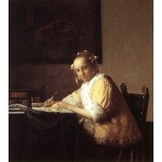 A Lady Writing a Letter