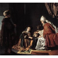 Hannah Giving Her Son Samuel to the Priest