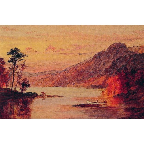 Lake Scene Catskill Mountains