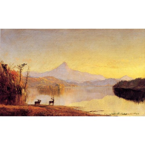 Lake Scene Mount Chocorua