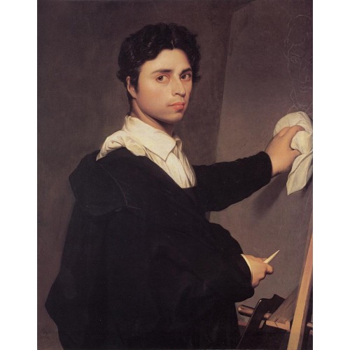 Copy after Ingres's 1804 Self Portrait