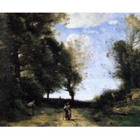 Landscape with Three Figures