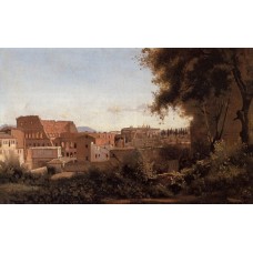 Rome View from the Farnese Gardens Noon