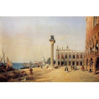Venice View of the Esclavons Quay