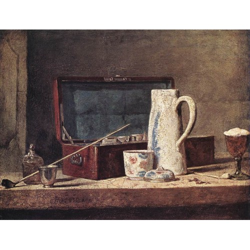 Still Life with Pipe an Jug