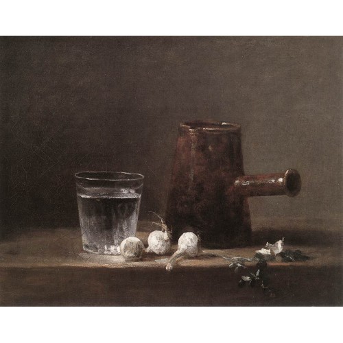 Water Glass and Jug