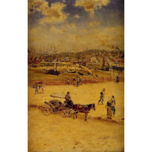 The Beach at Trouville