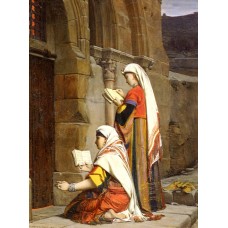 Christian Women at the Tomb of the Virgin Jerusalem