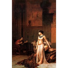 Cleopatra before Caesar