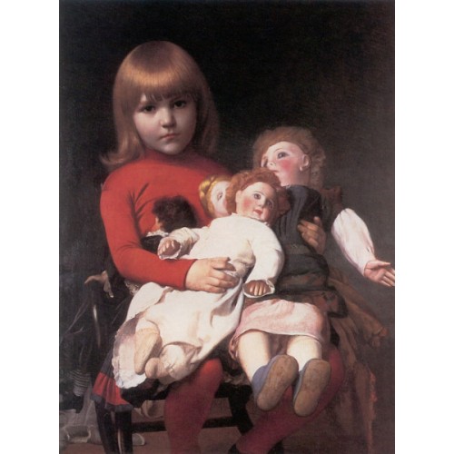 Madeleine Juliette Gerome and Her Dolls