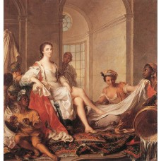 Mademoiselle de Clermont en Sultane