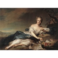 Marie Adelaide of France as Flora