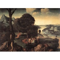 Landscape with St John the Baptist Preaching