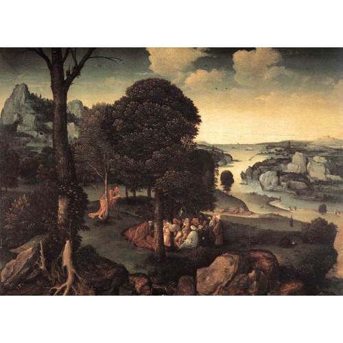 Landscape with St John the Baptist Preaching