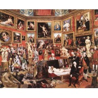 The Tribuna of the Uffizi