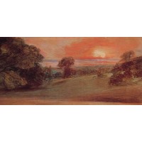 Evening Landscape at East Bergholt