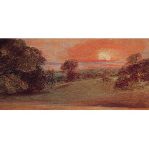 Evening Landscape at East Bergholt