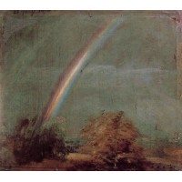 Landscape with a Double Rainbow