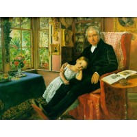 James Wyatt and His Granddaughter Mary