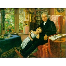 James Wyatt and His Granddaughter Mary