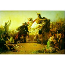 Pizarro Seizing the Inca of Peru