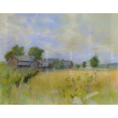 Pasture with Barns Cos Cob