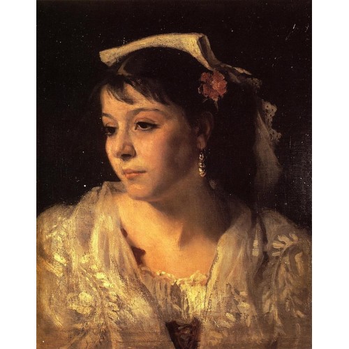 Head of an Italian Woman