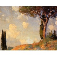 Landscape Study at San Vigilio Lake of Garda