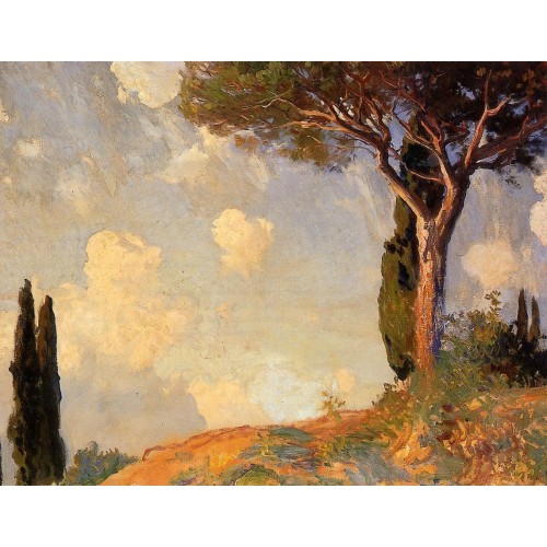 Landscape Study at San Vigilio Lake of Garda