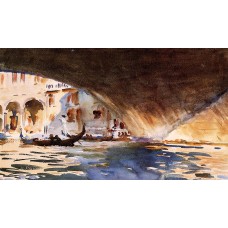 Under the Rialto Bridge