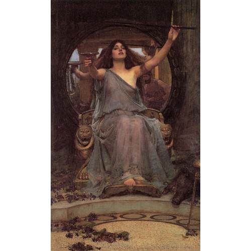 Circe offering the Cup to Ulysses