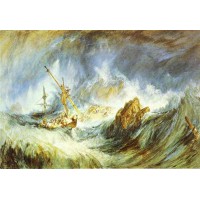 A storm shipwreck