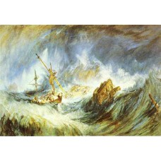 A storm shipwreck