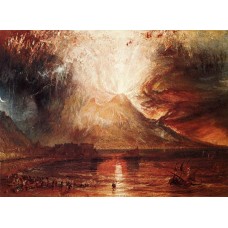 Mount vesuvius in eruption