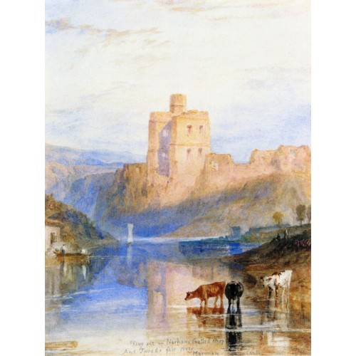 Norham castle on the tweed