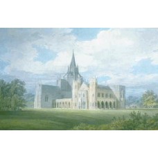 Perspective view of fonthill abbey from the south west