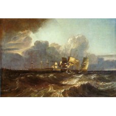 Ships bearing up for anchorage the egremont sea piece