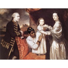 George Clive and his Family with an Indian Maid