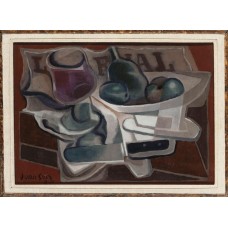 Fruit dish and glass 1924