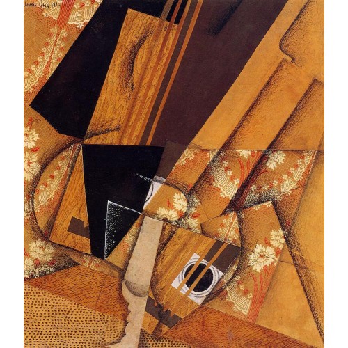 Guitar and glass 1914