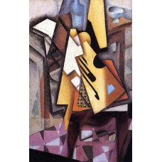 Guitar on a chair 1913