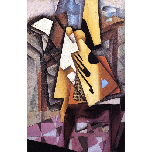 Guitar on a chair 1913