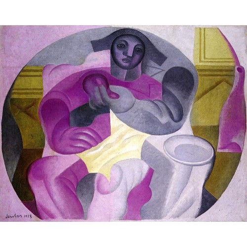 Seated harlequin 1923