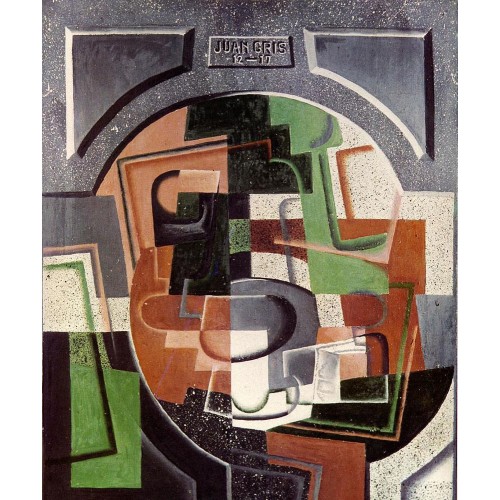 Still life on plaque 1917